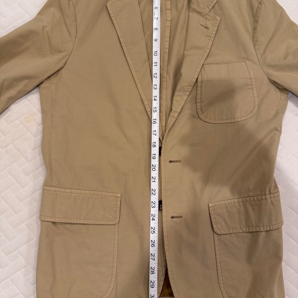 Polo Ralph Lauren Khaki Cotton Unlined Sport Jacket - Picture 11 of 13